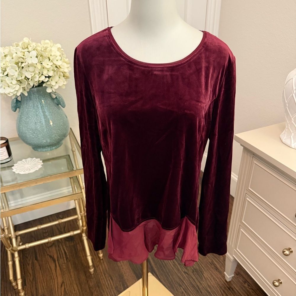 Tyler Boe Velvet Top